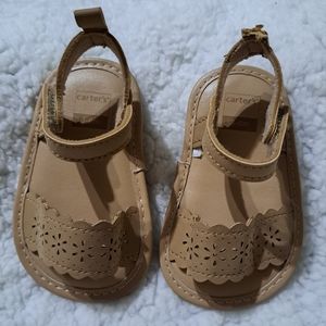 Carter's Baby Girl Sandals 3-6m